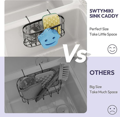 SWTYMIKI Sponge Holder for Kitchen Sink - Image 4