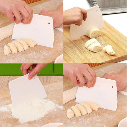 Luckycivia 3-Piece Trapezoidal Plastic Scraper - Image 4