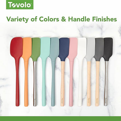 Tovolo Flex Core 5 Piece Silicone Spatula Set Heat Resistant All Silicone - Image 6