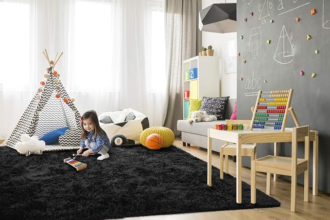 TWINNIS Super Soft Shaggy Rugs Fluffy Carpets, 3x5 Feet, Indoor Modern Plush - Image 4