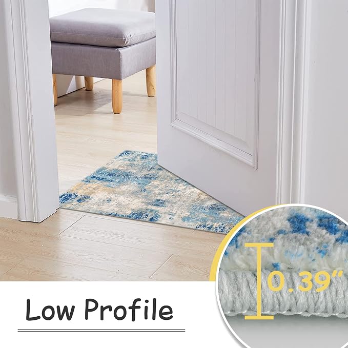 Lahome Modern Abstract Rug Runners - Image 4