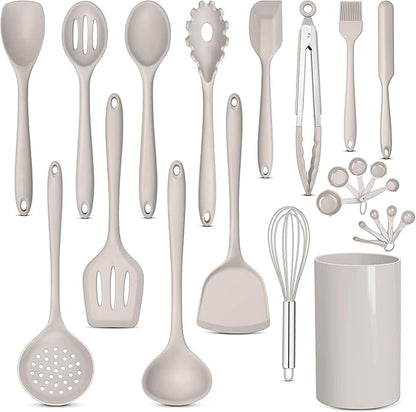 E-far Silicone Cooking Utensils Set, Silicone Kitchen Tools by E-far
