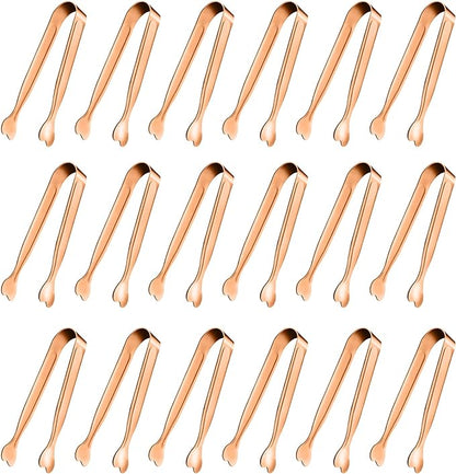 Mini Serving Tongs, Anytrp 18-Packs Stainless Steel Sugar Tongs, 4.3inch Ice by Unknown
