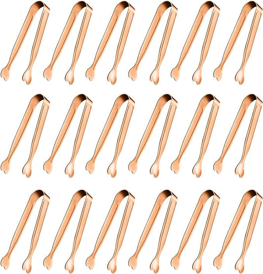 Mini Serving Tongs, Anytrp 18-Packs Stainless Steel Sugar Tongs, 4.3inch Ice by Unknown
