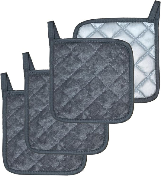4 Pack Pot Holders for Kitchen Clearance Oven Potholders Sets for Kitchens Hot by Unknown