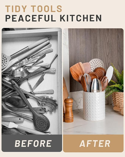 Nucookery 6.4'' Utensil Holder - Image 5