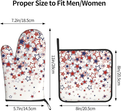 Stars Oven Mitts - Image 3