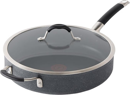 T-Fal Stone Force Platinum Non Stick Jumbo Cooker w/Lid & Helper Handle 5 Quart by T-falbrand