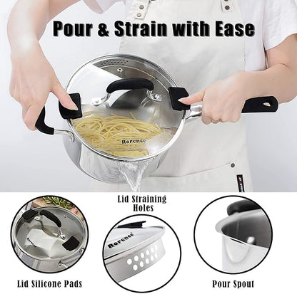 Rorence 3.7 Quart Saucepan - Image 5