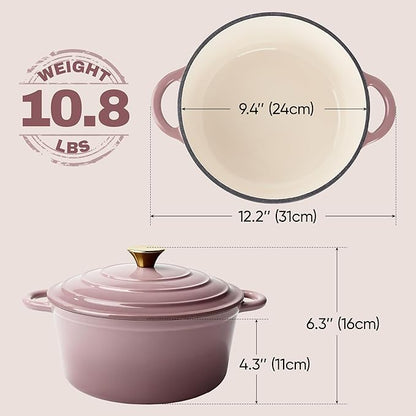 Vintage Style 4.5 Quart Dutch Oven Pot - Image 4