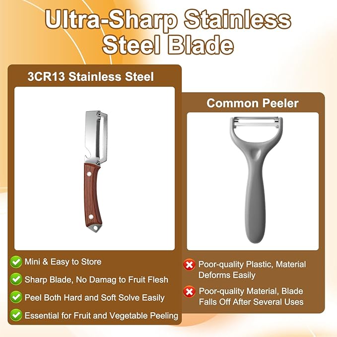 2026 Upgrade Premium Vegetable Peeler, - Image 6