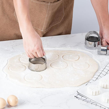 Husfunov Biscuit Cutter Set Wave Cookie Cutters - Image 3