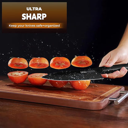 OOU Kitchen Knife Block Set - Image 4