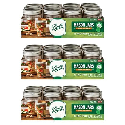 Ball Regular Mouth Glass Mason Jars by BallJar