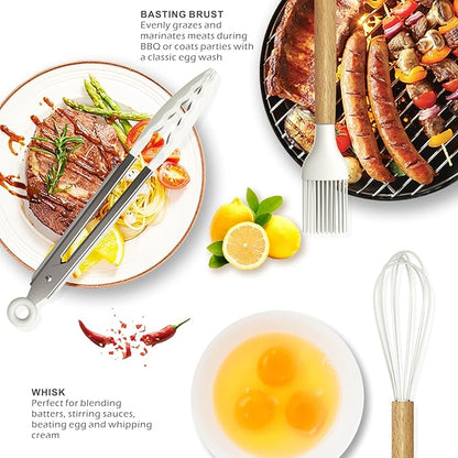 oannao Silicone Cooking Utensils Set - Image 4