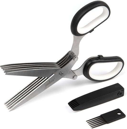 Jenaluca 5 Blade Herb Scissors by Jenaluca