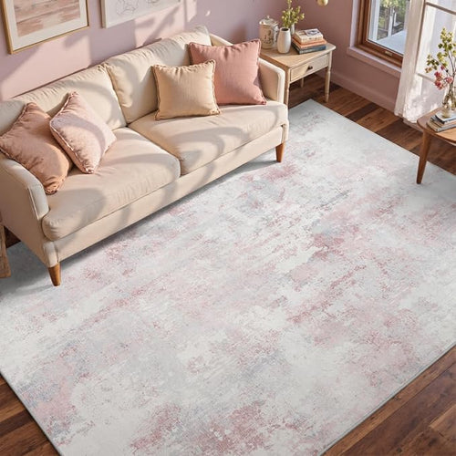6x9 Ft Large Area Rugs for Living Room, Soft Non-Slip Washable Rugs Modern by Cuzwlovita