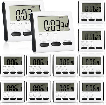 Mudder 12 Pack Digital Kitchen Timer by Mudder