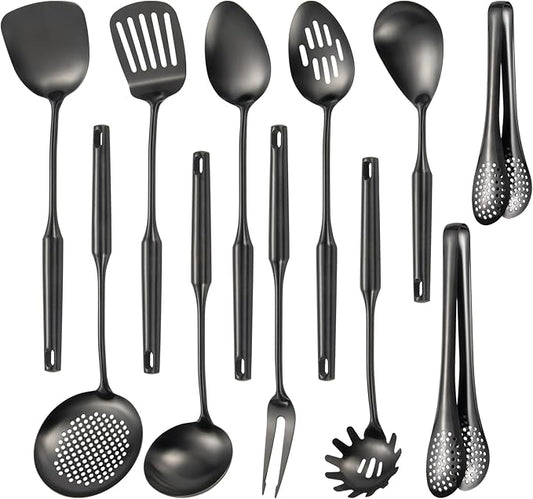 304 Stainlss Steel Matte Kitchen Utensils Set, Pasta Server by Lazycorner