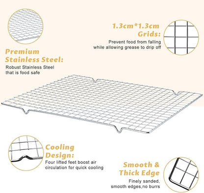 Baking Sheet with Cooling Rack - Image 4