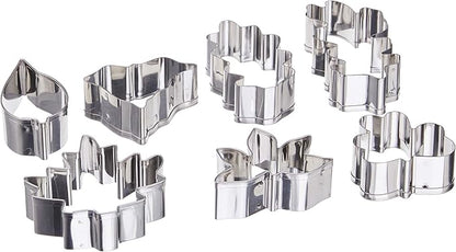 Ateco 7 pc Stainless Steel Leaf Cutter Set by Ateco