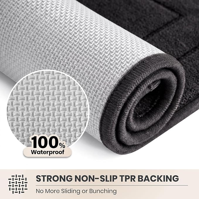 PURRUGS Dirt Trapping Door Mat 32" x 70", Non-Slip/Skid Machine Washable - Image 5