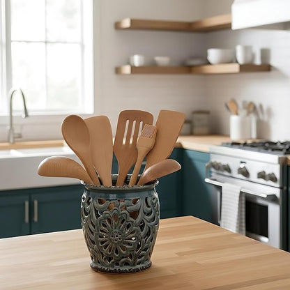 Farmhouse Kitchen Utensil Holder - Image 6