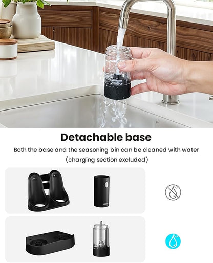 Electric Salt and Pepper Grinder Set - Image 6