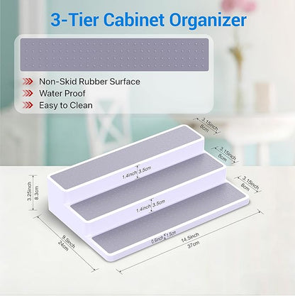 YAN & HIN 3 Tier Spice Rack Organizer - Image 4