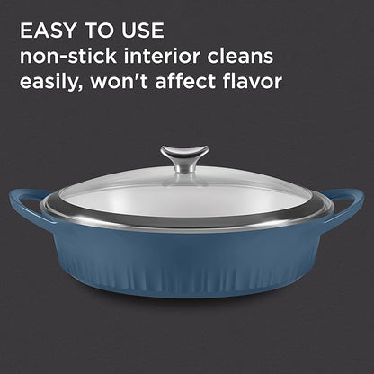 CorningWare QuickHeat 4-QT Cast Aluminum Braiser - Image 4