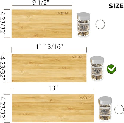 AMBIRD Bamboo Spice Drawer Organizer - Image 7