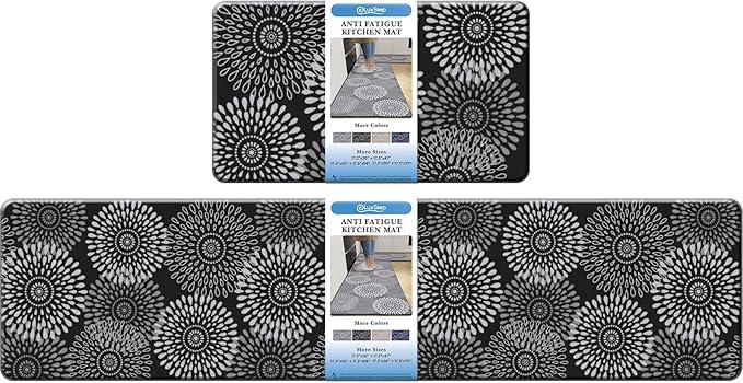 LuxStep Kitchen Mat Cushioned Rugs Anti-Fatigue Mats by LuxStep