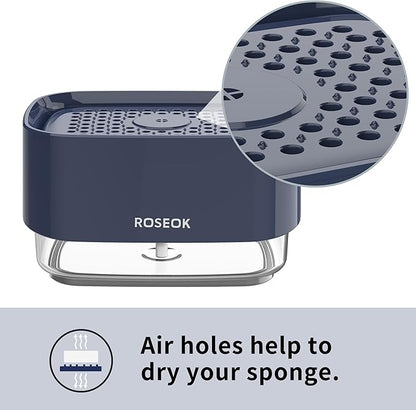 ROSEOK Dish Soap Dispenser for Kitchen, Detachable Soap Dispenser - Image 5