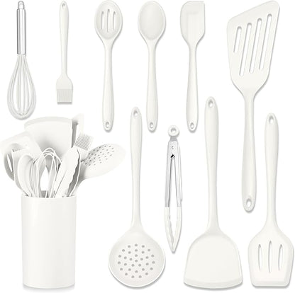 HaWare 11 PCS Silicone Cooking Utensils Set, Heat Resistant Kitchen Utensils by HaWare