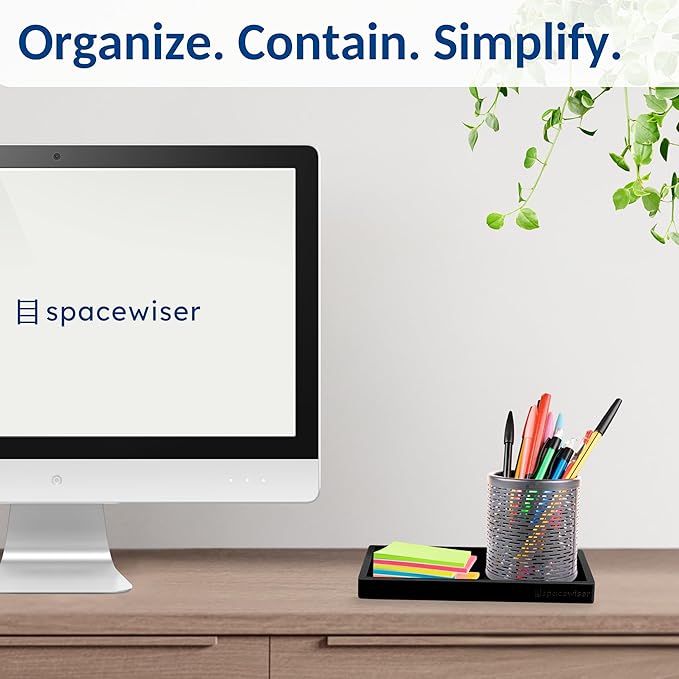 Spacewiser Countertop and Vanity Tray – Small 7.7” Silicone Tray, Soap - Image 9