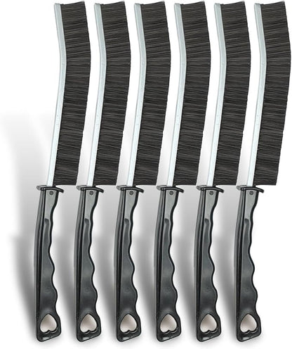 6pcs Hard Bristle Crevice Cleaning Brush Set, Grout Brush, Skinny Scrub Brush - Image 8