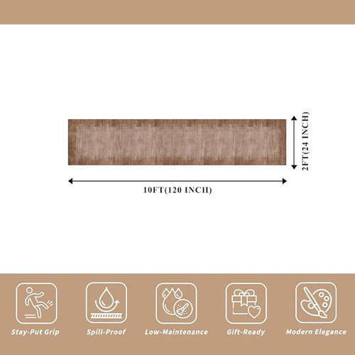2x10 ft Washable Hallway Runner Rug – Non-Slip Long Carpet Runners - Image 2