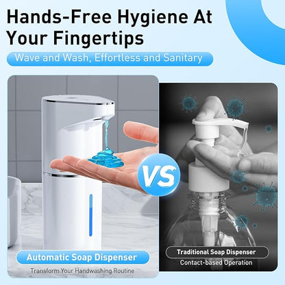 Fantictas Automatic Soap Dispenser, Touchless Hand Wall Mount Rechargeable 3 - Image 6