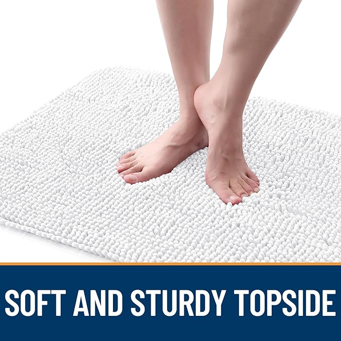 OLANLY Dog Door Mat for Muddy Paws 54x24, Absorbs Moisture and Dirt, Absorbent - Image 4