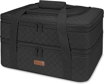Quilted Double Decker Casserole Carrier by Vuudh
