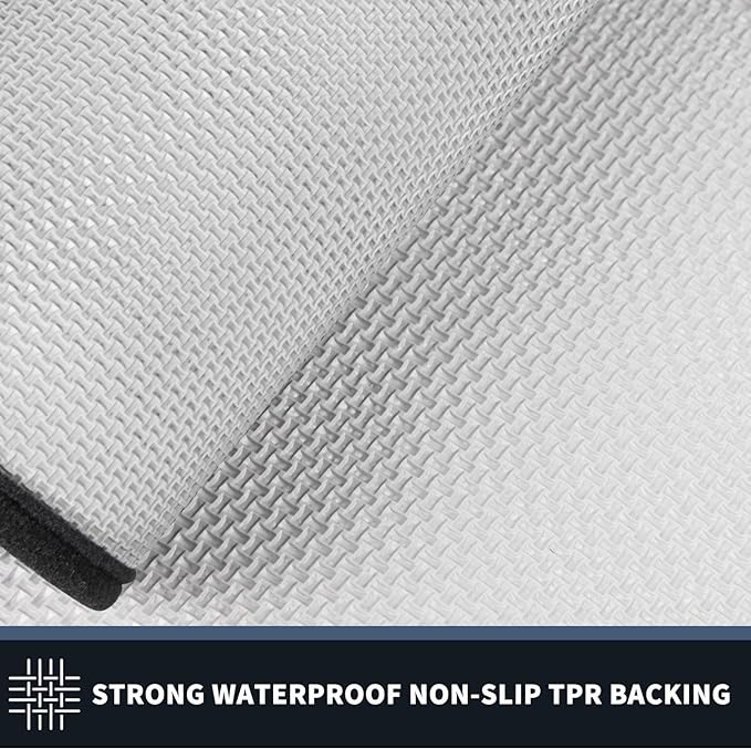 PURRUGS Dirt Trapping Door Mat 24" x 60", Non-Slip Machine Washable Entryway Rug - Image 4