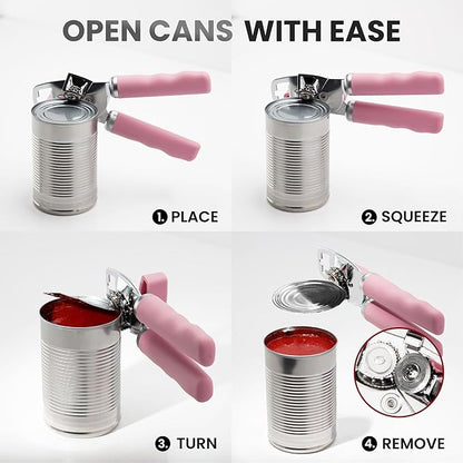 Zulay Kitchen Heavy Duty Stainless Steel Can Opener Manual - Image 6