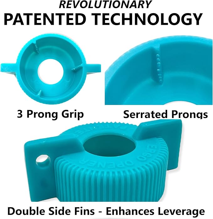 3-Pack WATER BOTTLE Opener ERGO OPENER | Arthritis Sufferers Elderly Seniors - Image 3