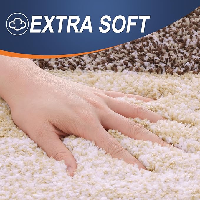 OLANLY Large Bathroom Rugs Mat 44x32, Extra Soft Absorbent Microfiber Bath Rugs - Image 2