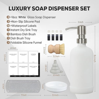 Kitchen Soap Dispenser Set - Image 4