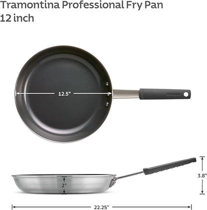Tramontina Professional 12-Inch Non Stick Large Frying Pan, Heavy-Gauge - Image 3