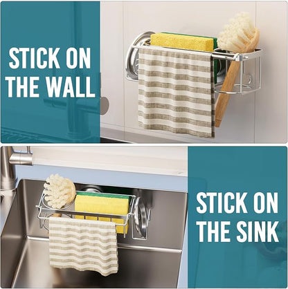 TAILI 4-in-1 Sponge Holder for Kitchen Sink - Image 7