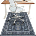 36"x60" Office Chair Mat for Hardwood Tile Floor, Under Desk Carpet Protector by BESBLEE