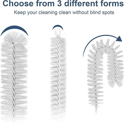 Ixiaoyoo Straw Cleaner Brush Set, 12-Piece 11.8 Inch Long Botthle Cleaning Brush - Image 3