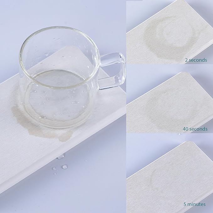 NiuYichee 2 Pcs Water Absorbing Stone Trays, Kitchen/Bathroom Sink Soap Dish - Image 7